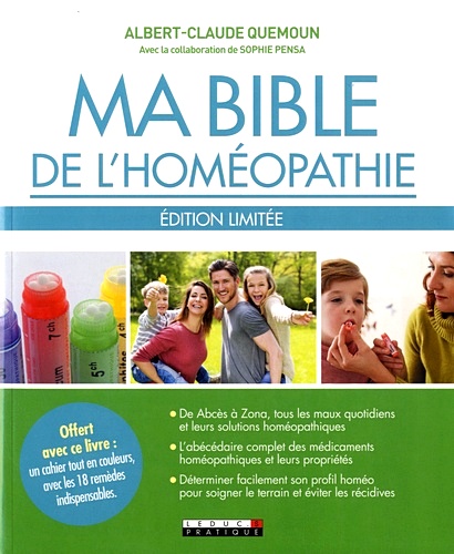Télécharger ebook gratuit epub Ma bible de l’homéopathie de Albert-Claude Quemoun