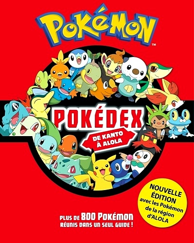 Télécharger ebook gratuit epub Pokédex Pokémon – De Kanto à Alola de Hachette Jeuness