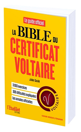 Télécharger ebook gratuit epub La bible du certificat Voltaire de Julien Soulié